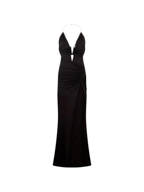 pierced slit dress by PHILIPP PLEIN