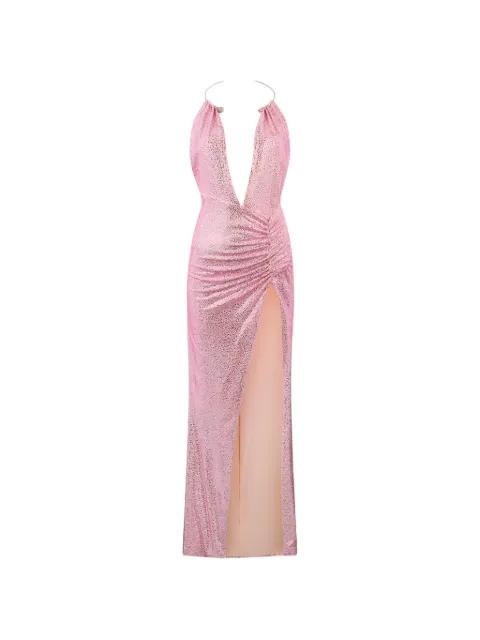 piercing strass maxi dress by PHILIPP PLEIN