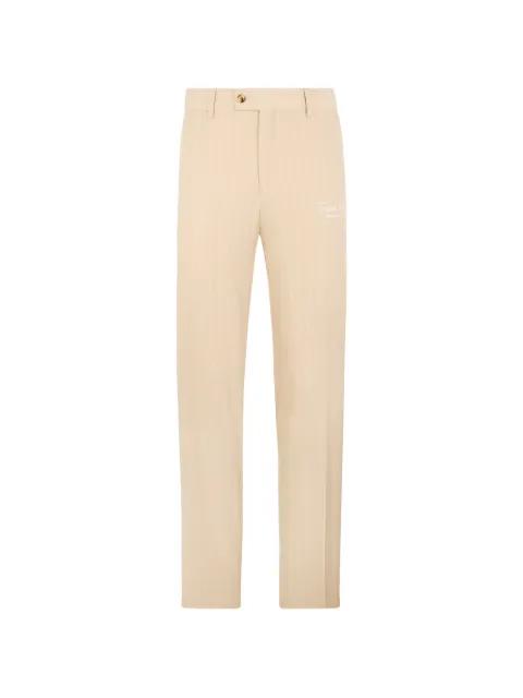 pinstripe trousers by PHILIPP PLEIN