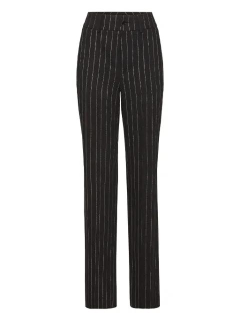 pinstriped trousers by PHILIPP PLEIN