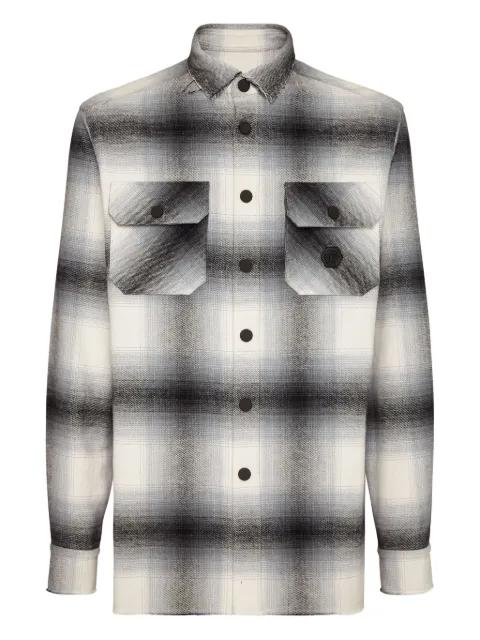plaid overshirt by PHILIPP PLEIN