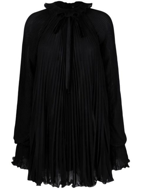 pleated shift dress by PHILIPP PLEIN