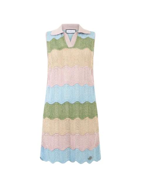 polo-collar mini dress by PHILIPP PLEIN