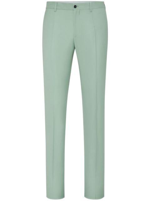pressed-crease tailored trousers by PHILIPP PLEIN
