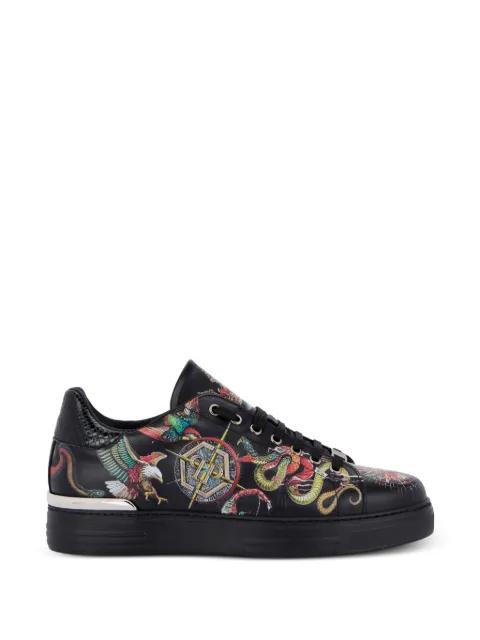 printed low-top sneakers by PHILIPP PLEIN