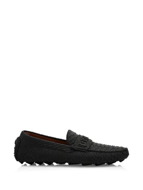 python-skin loafers by PHILIPP PLEIN