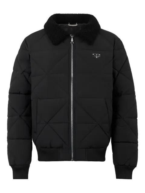 quilted-collar jacket by PHILIPP PLEIN