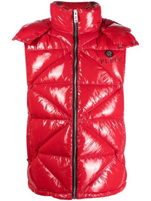 quilted padded gilet by PHILIPP PLEIN