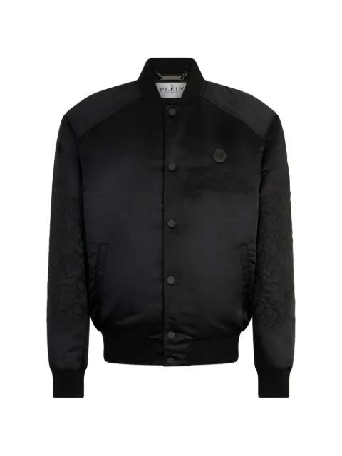 rear-embroidered bomber jacket by PHILIPP PLEIN
