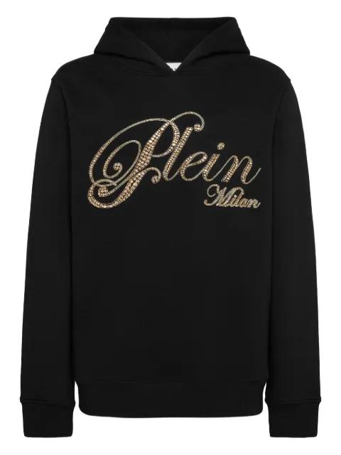 rhinestone-embellished hoodie by PHILIPP PLEIN