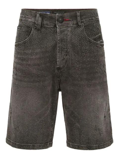 rhinestone-embellished shorts by PHILIPP PLEIN