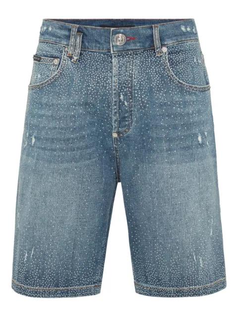 rhinestone-embellished shorts by PHILIPP PLEIN