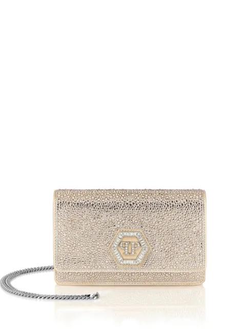 rhinestone hexagon bag by PHILIPP PLEIN