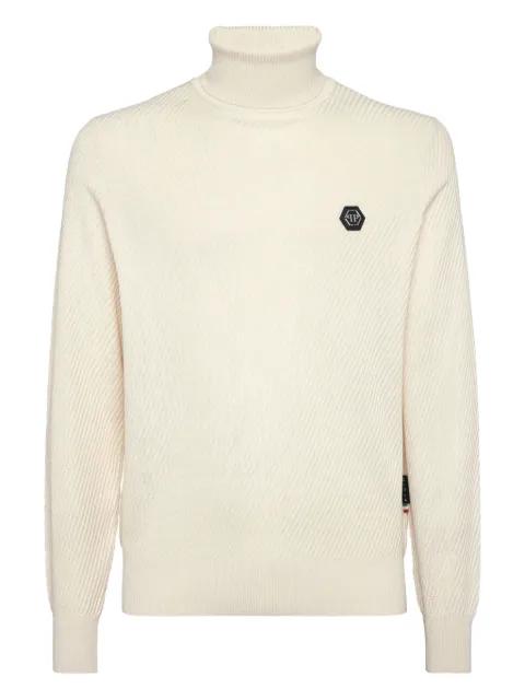 ribbed-knit jumper by PHILIPP PLEIN