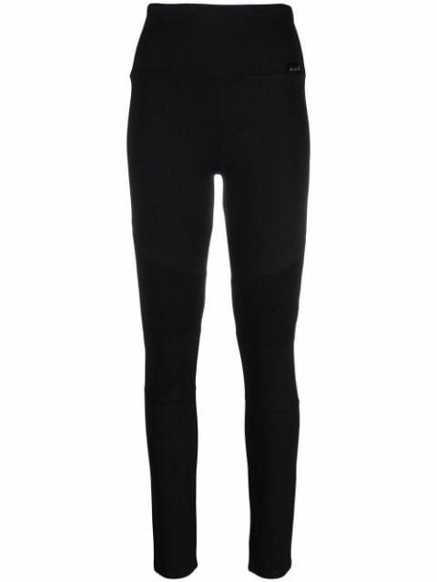 ribbed-panel biker leggings by PHILIPP PLEIN