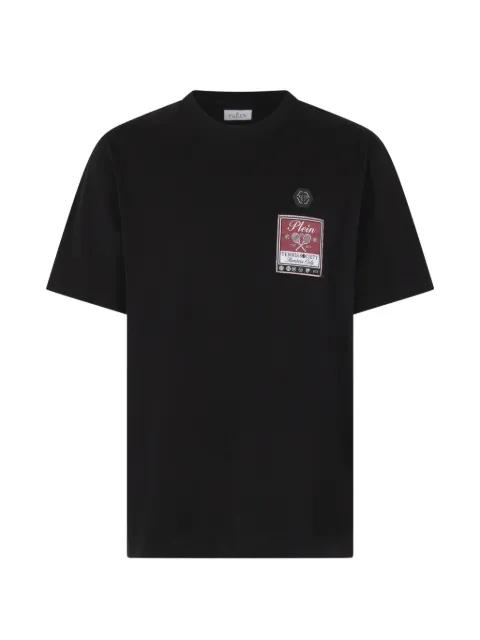 round-neck label T-shirt by PHILIPP PLEIN