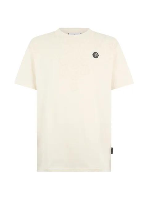 round-neck monogram T-shirt by PHILIPP PLEIN