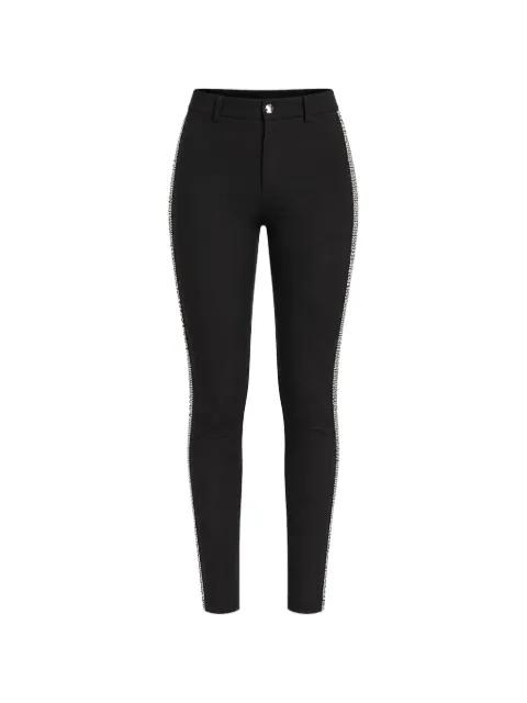side-stripe trousers by PHILIPP PLEIN