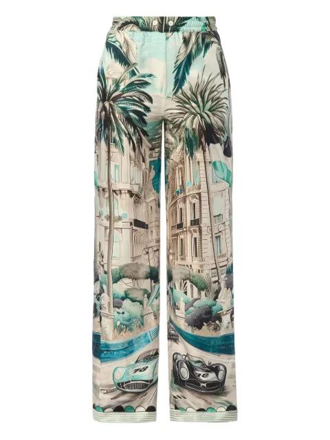 silk trousers by PHILIPP PLEIN