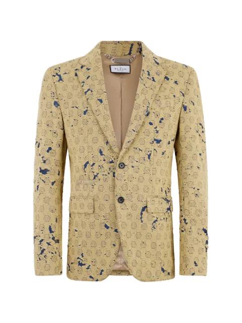 single-breasted blazer by PHILIPP PLEIN