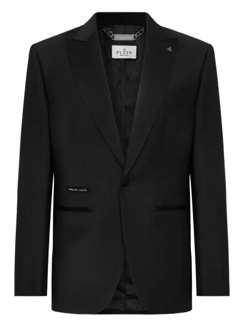 single-breasted blazer by PHILIPP PLEIN
