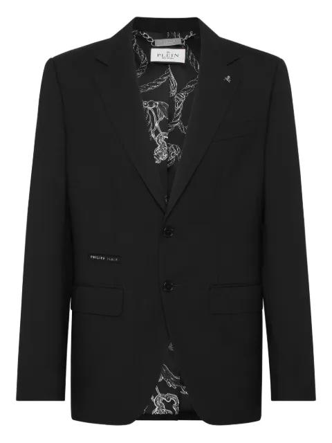 single-breasted blazer by PHILIPP PLEIN