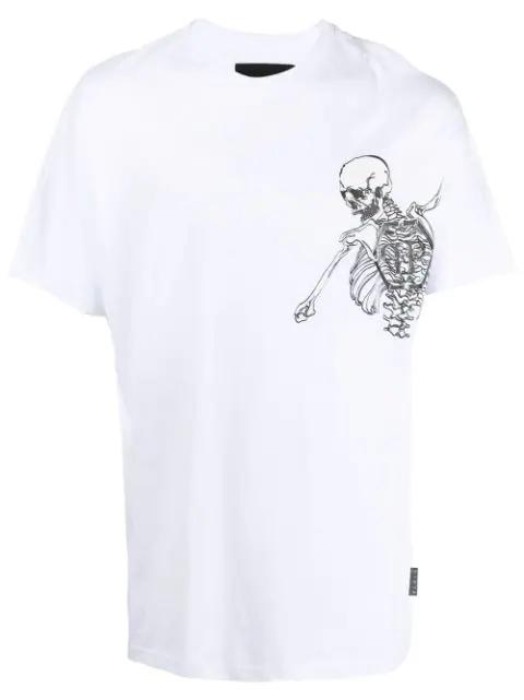skeleton-print T-shirt by PHILIPP PLEIN