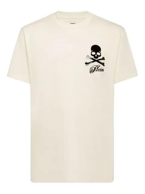 skull bones-print T-shirt by PHILIPP PLEIN