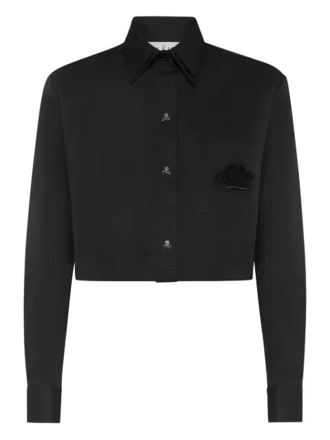 skull-button shirt by PHILIPP PLEIN