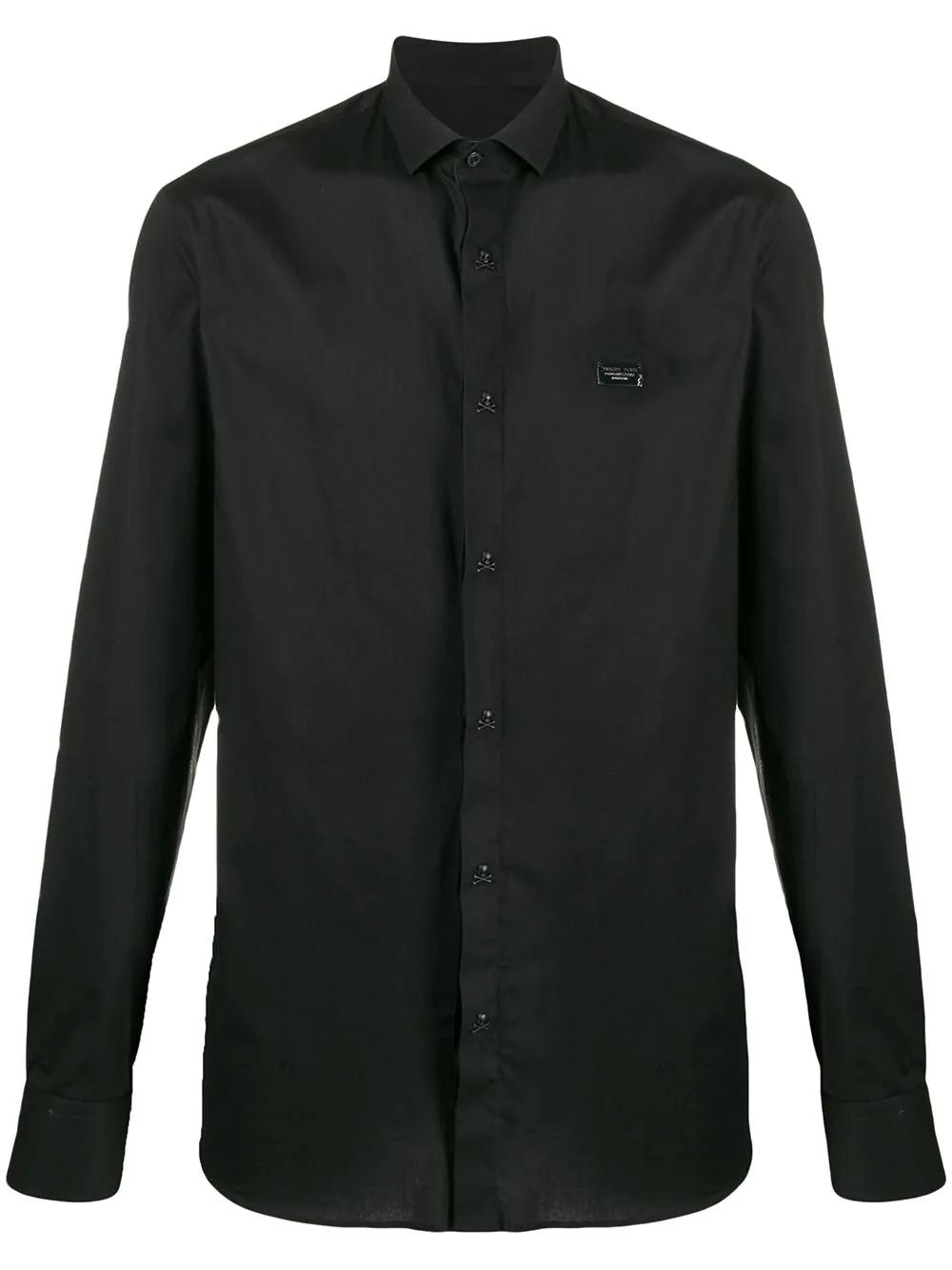 skull-buttons shirt by PHILIPP PLEIN