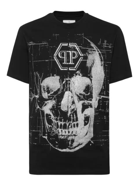 skull-embellished T-shirt by PHILIPP PLEIN