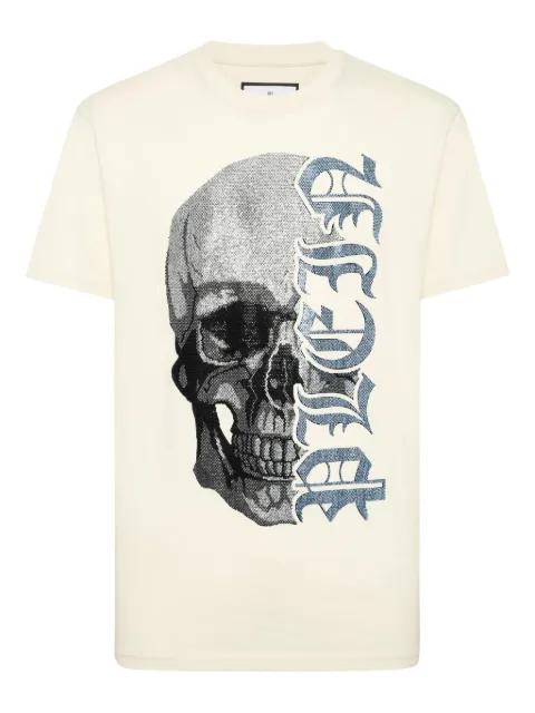 skull-embellished T-shirt by PHILIPP PLEIN