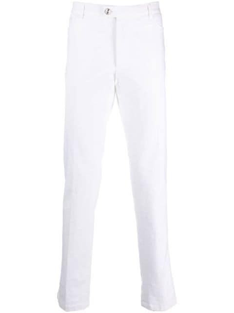 skull embroidery straight-leg trousers by PHILIPP PLEIN