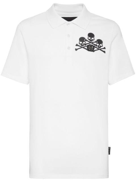 skull logo polo shirt by PHILIPP PLEIN