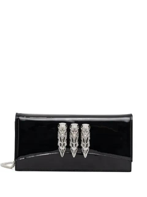 skull-motif clutch bag by PHILIPP PLEIN