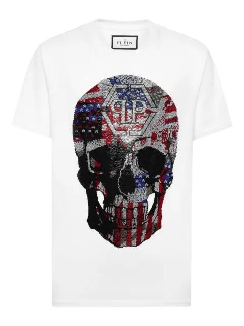 skull-print T-shirt by PHILIPP PLEIN