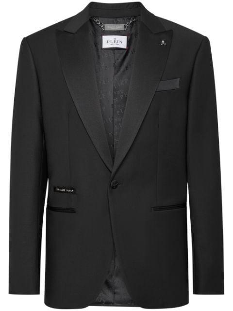 skull-print blazer by PHILIPP PLEIN