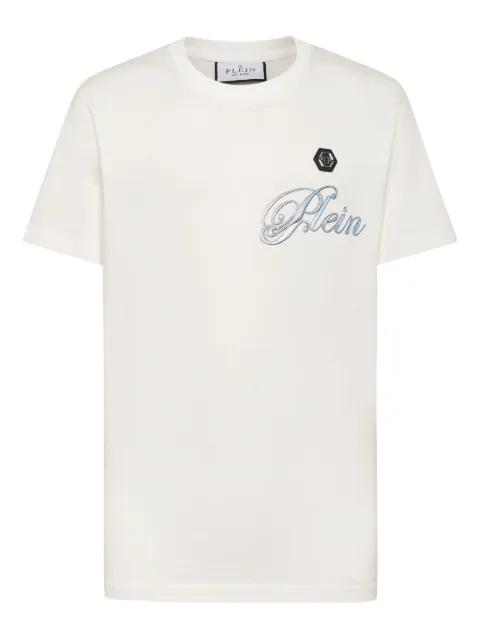 skull-print cotton T-shirt by PHILIPP PLEIN