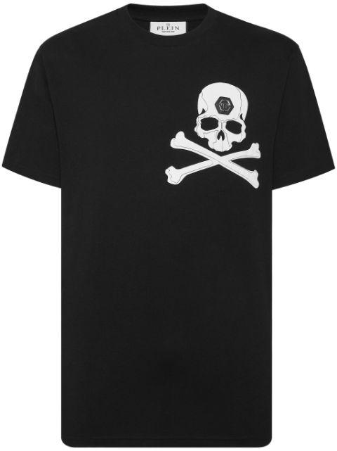 skull-print cotton t-shirt by PHILIPP PLEIN