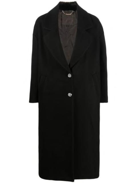 skull-print faux-fur coat by PHILIPP PLEIN