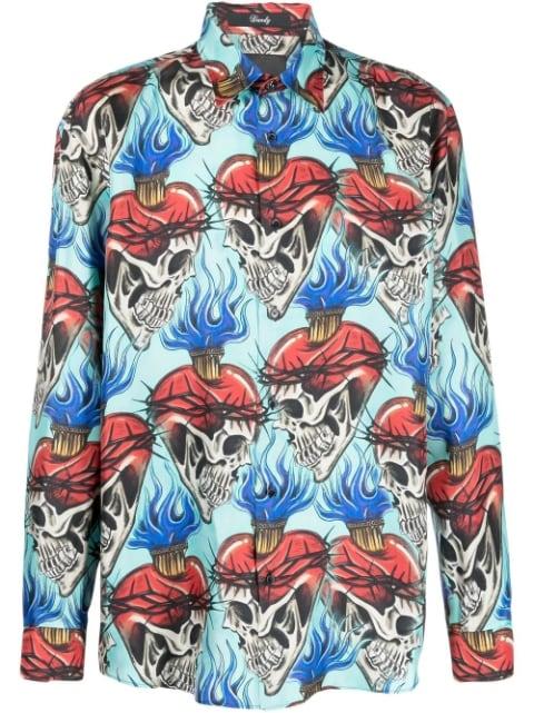 skull-print shirt by PHILIPP PLEIN