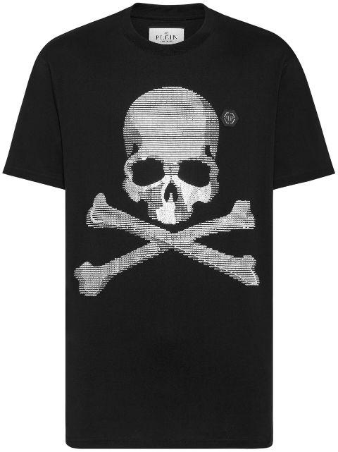 skull-print short-sleeve T-shirt by PHILIPP PLEIN