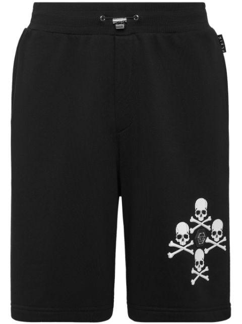 skull-print shorts by PHILIPP PLEIN