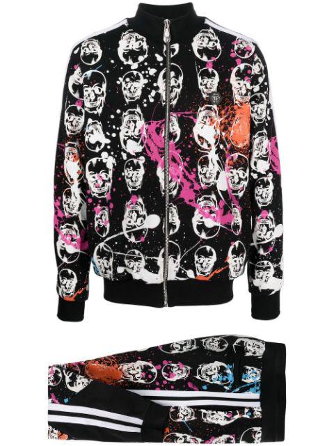 skull print tracksuit by PHILIPP PLEIN