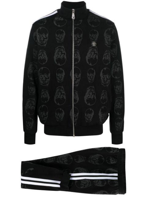 skull-print tracksuit set by PHILIPP PLEIN