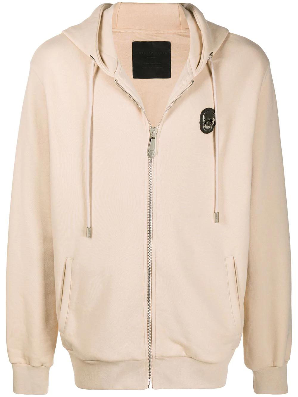 skull zipped hoodie by PHILIPP PLEIN