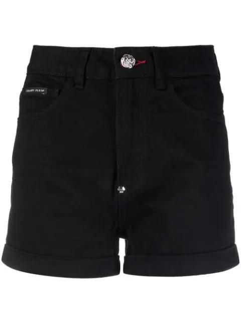slim-cut hot shorts by PHILIPP PLEIN