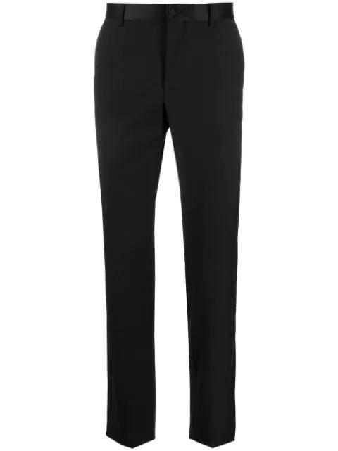 straight-leg wool-blend trousers by PHILIPP PLEIN