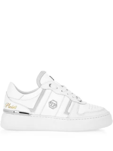 striped low-top sneakers by PHILIPP PLEIN