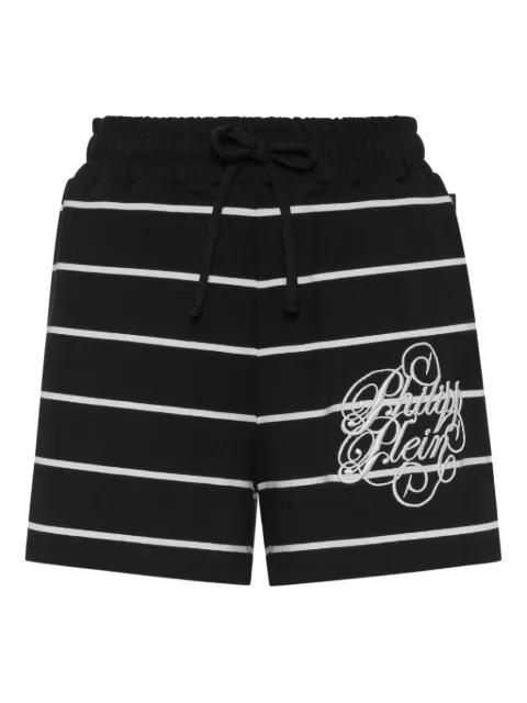 striped shorts by PHILIPP PLEIN